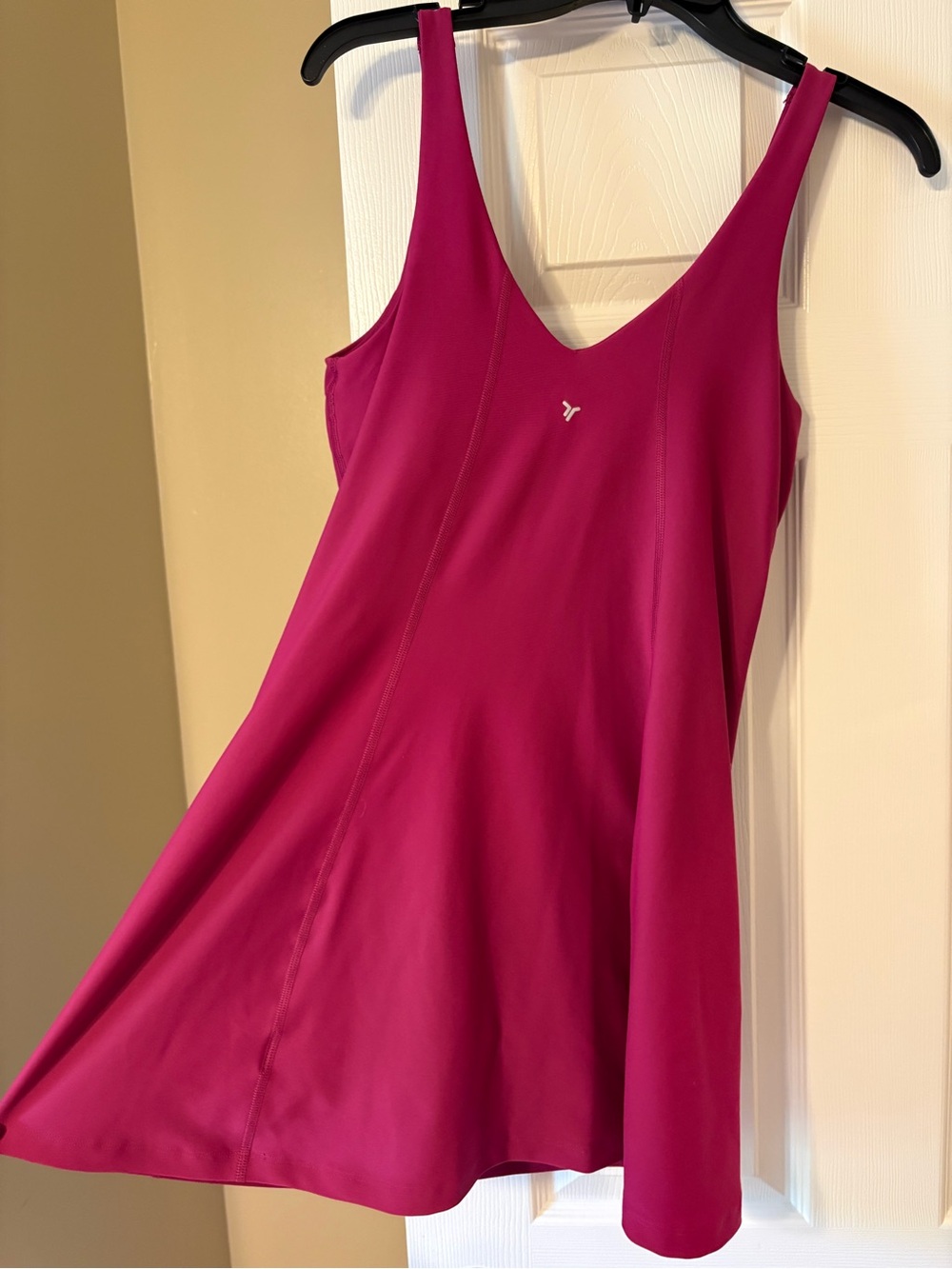 Old Navy PowerSoft Athletic Dress NWOT Size M Pink Built In Shorts Tennis Golf - Picture 6 of 7